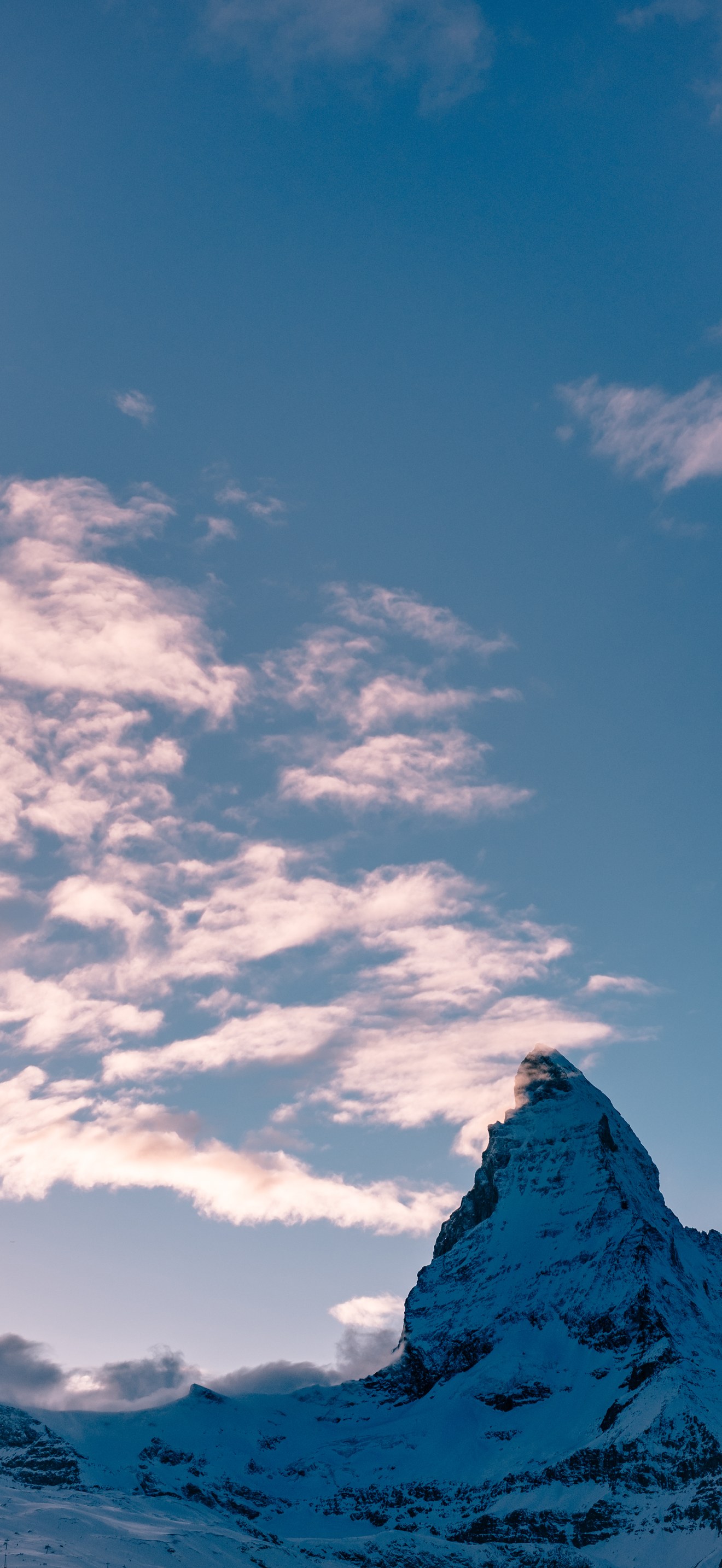 Matterhorn touches clouds