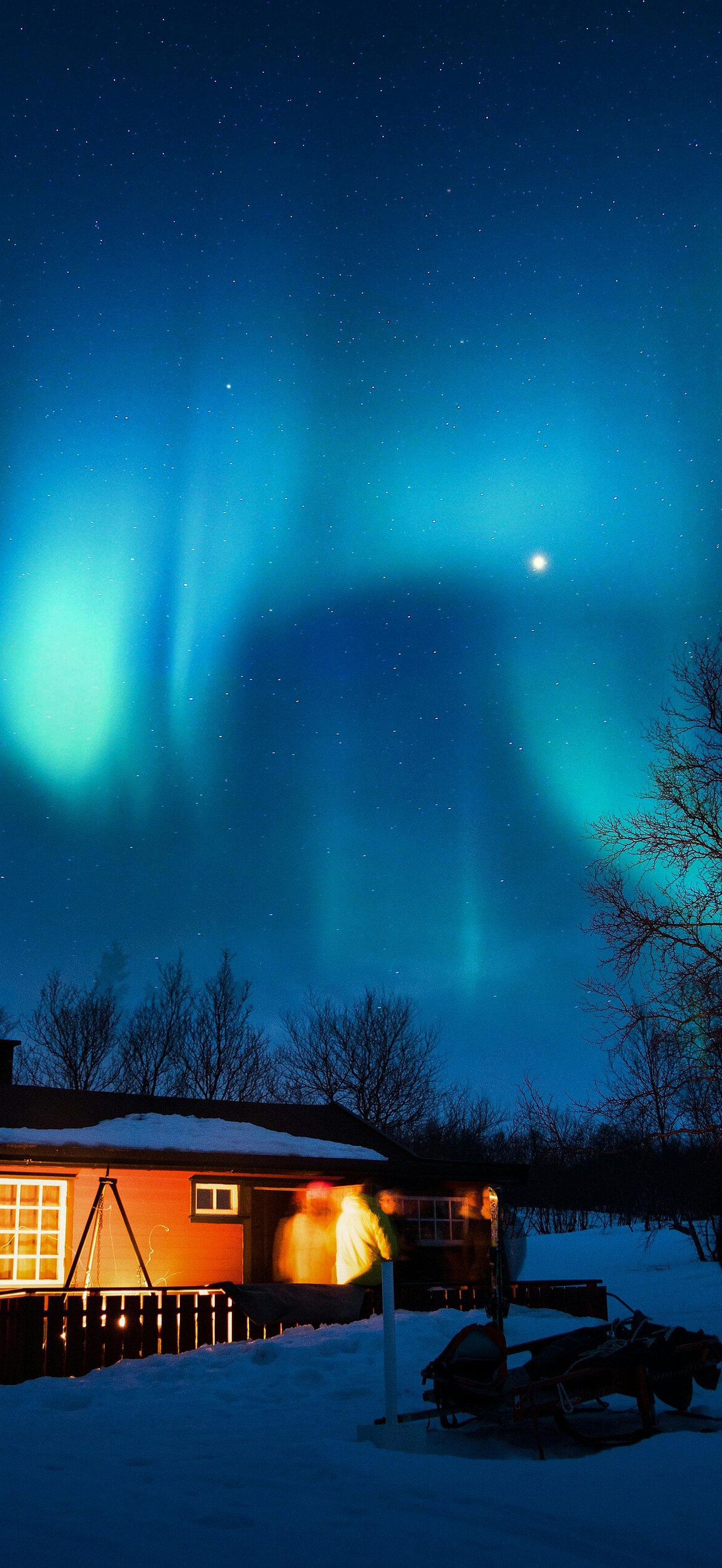 Aurora Borealis over Kirkenes, Norway