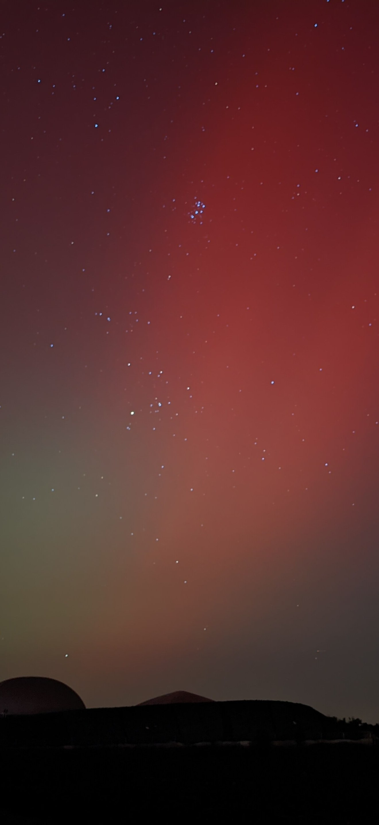 Aurora borealis near Salzdahlum