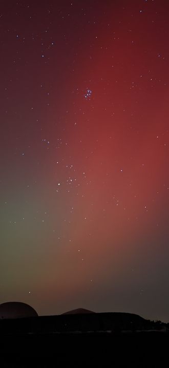 Aurora borealis near Salzdahlum