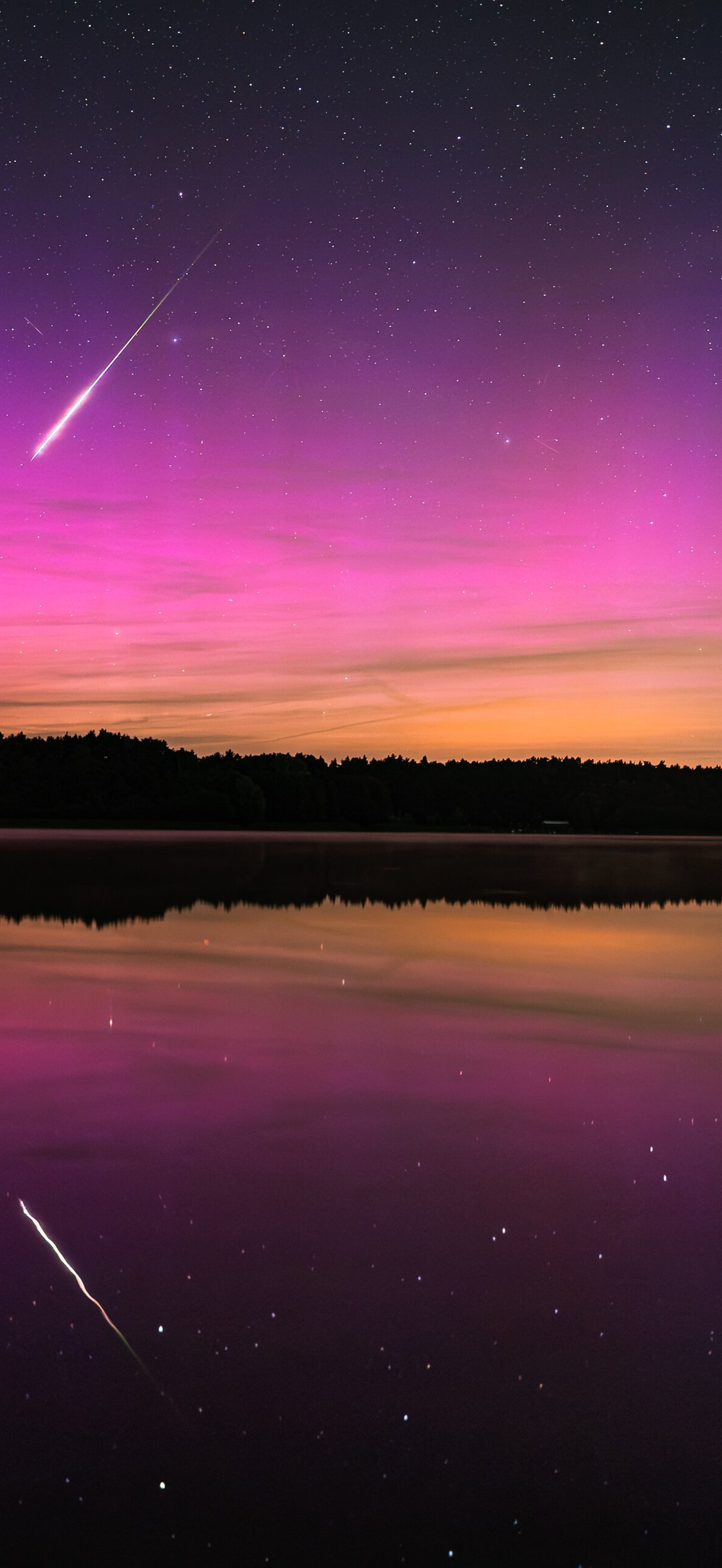 Zorza polarna i perseid