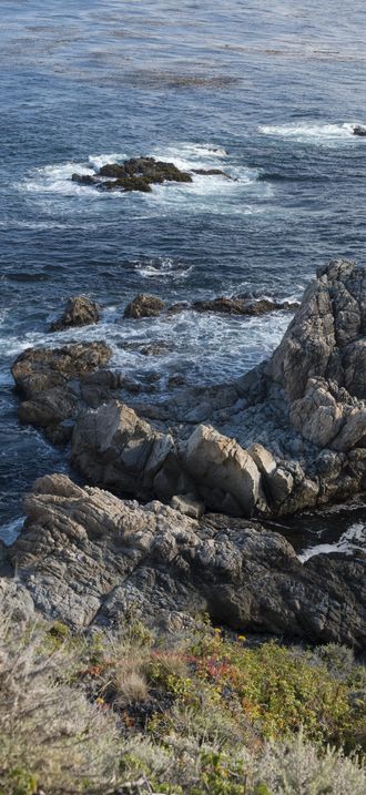 Views from Pacific Coast Highway, Scenic State Route 1, a major north-south state highway