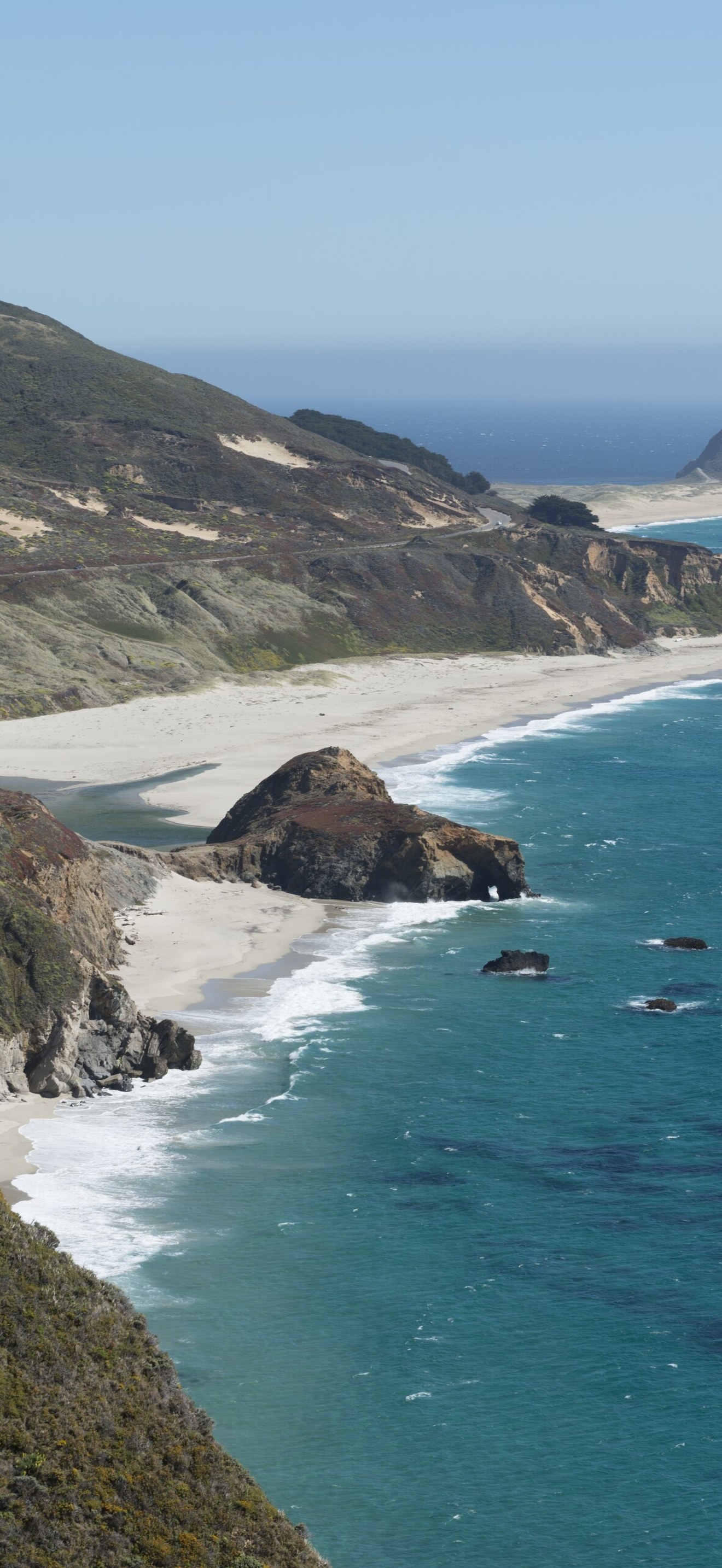 Views from Pacific Coast Highway, Scenic State Route 1, a major north-south state highway