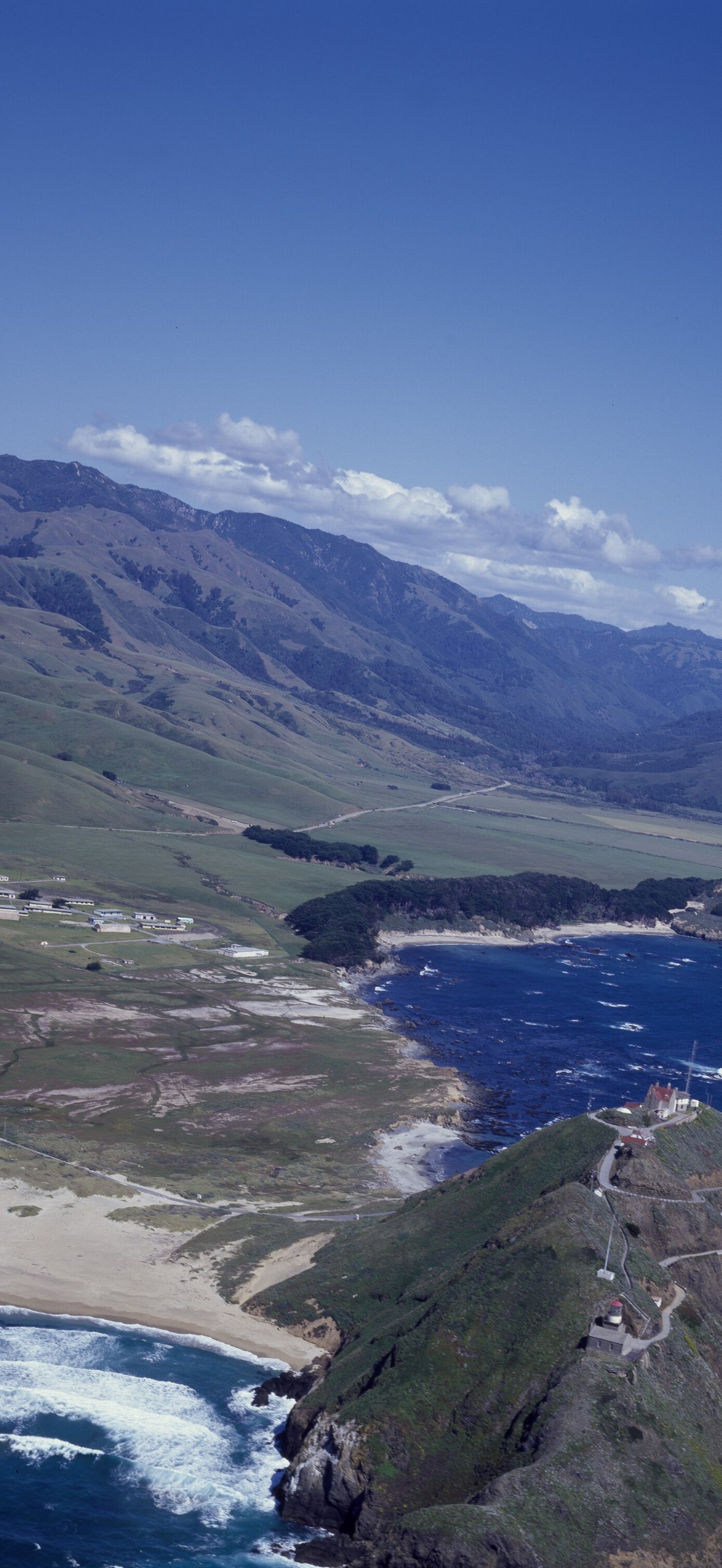 Pacific coastline of northern California