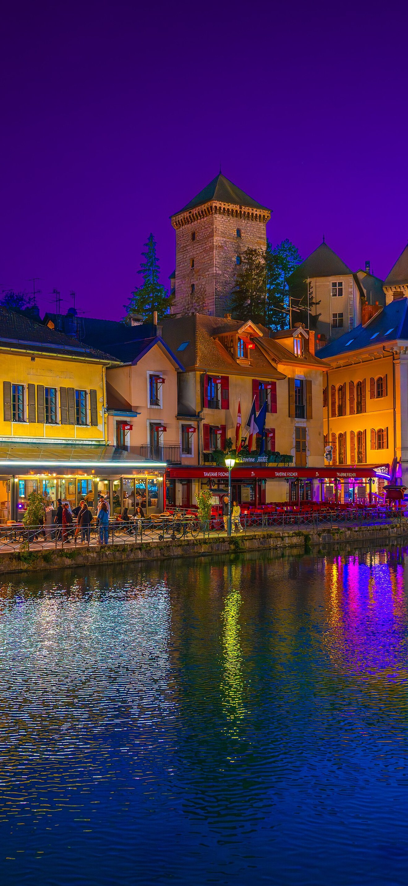 Annecy at night - France