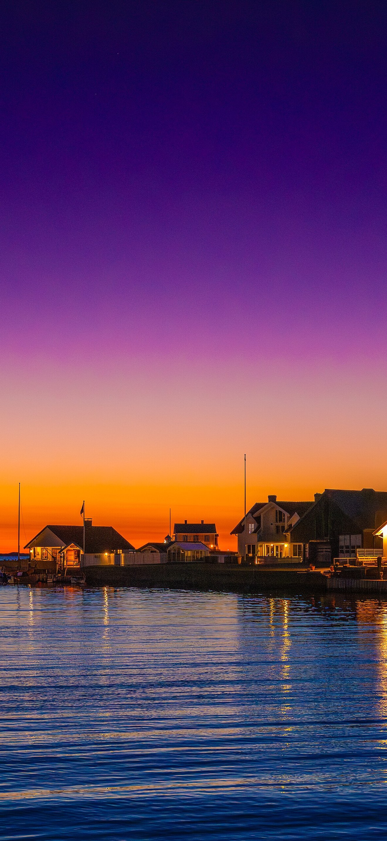 Late summer sunset in Marstrand, Sweden1