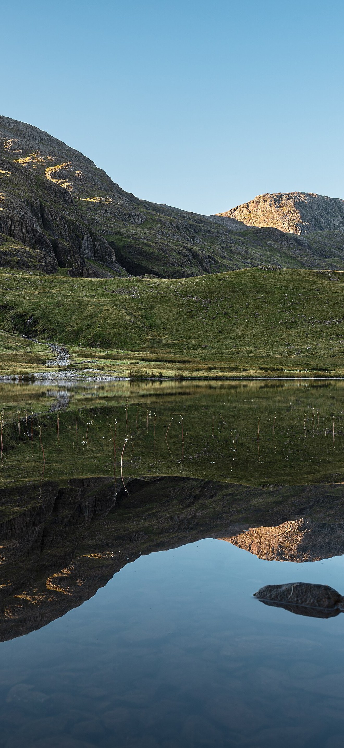 Styhead Tarn Great End Broad Crag Lake District
