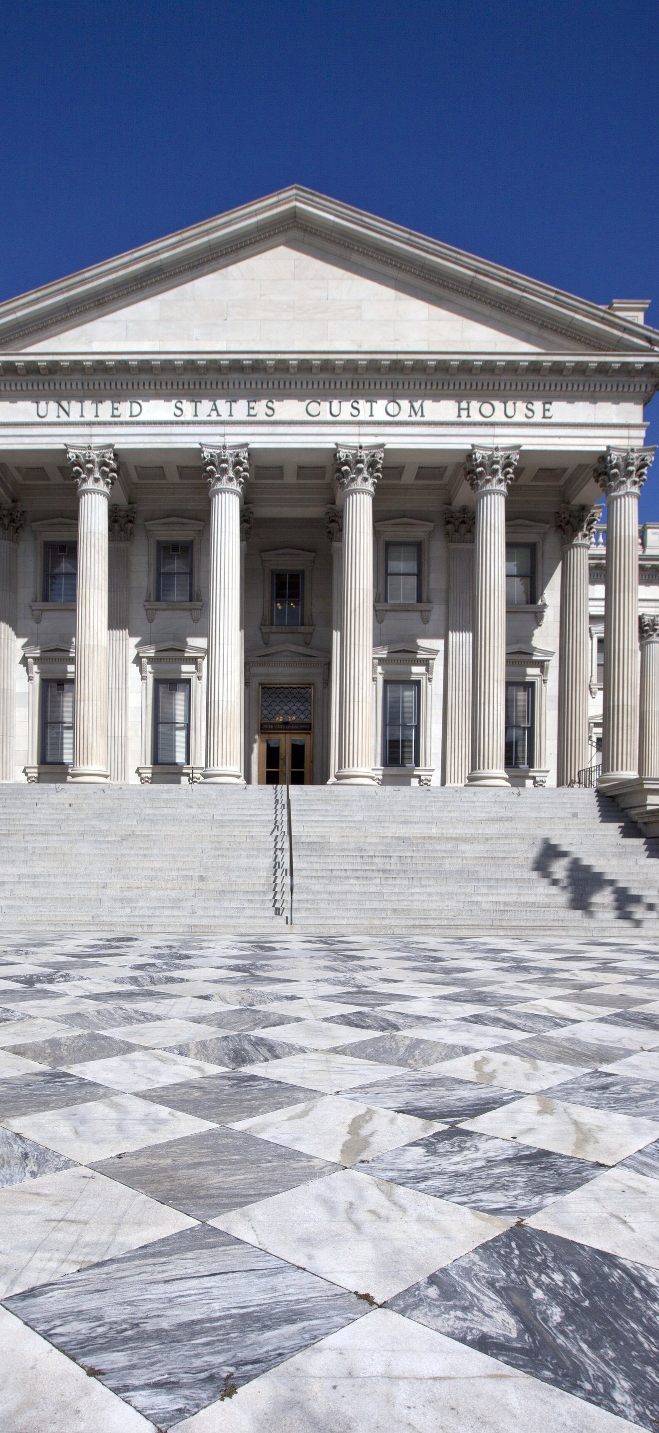 Front exterior, U.S. Custom House, Charleston, South Carolina
