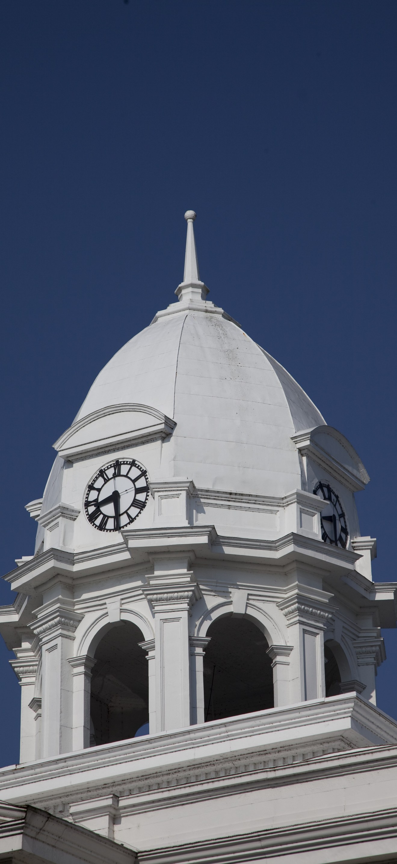 Dome of Colbert County Courthouse, built in 1882, Tuscumbia, Alabama
