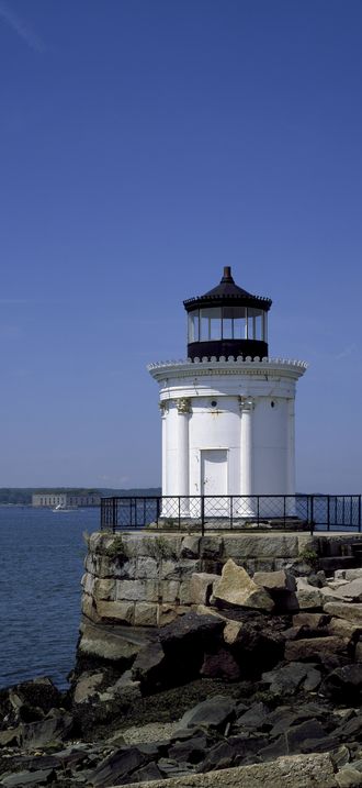 Breakwater 'Bug' Light built in 1875, Portland, Maine