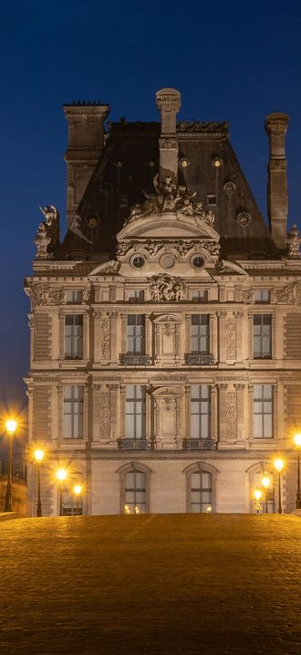 The Louvre and the Pont Royal, Paris - Flickr - Pierre Blaché