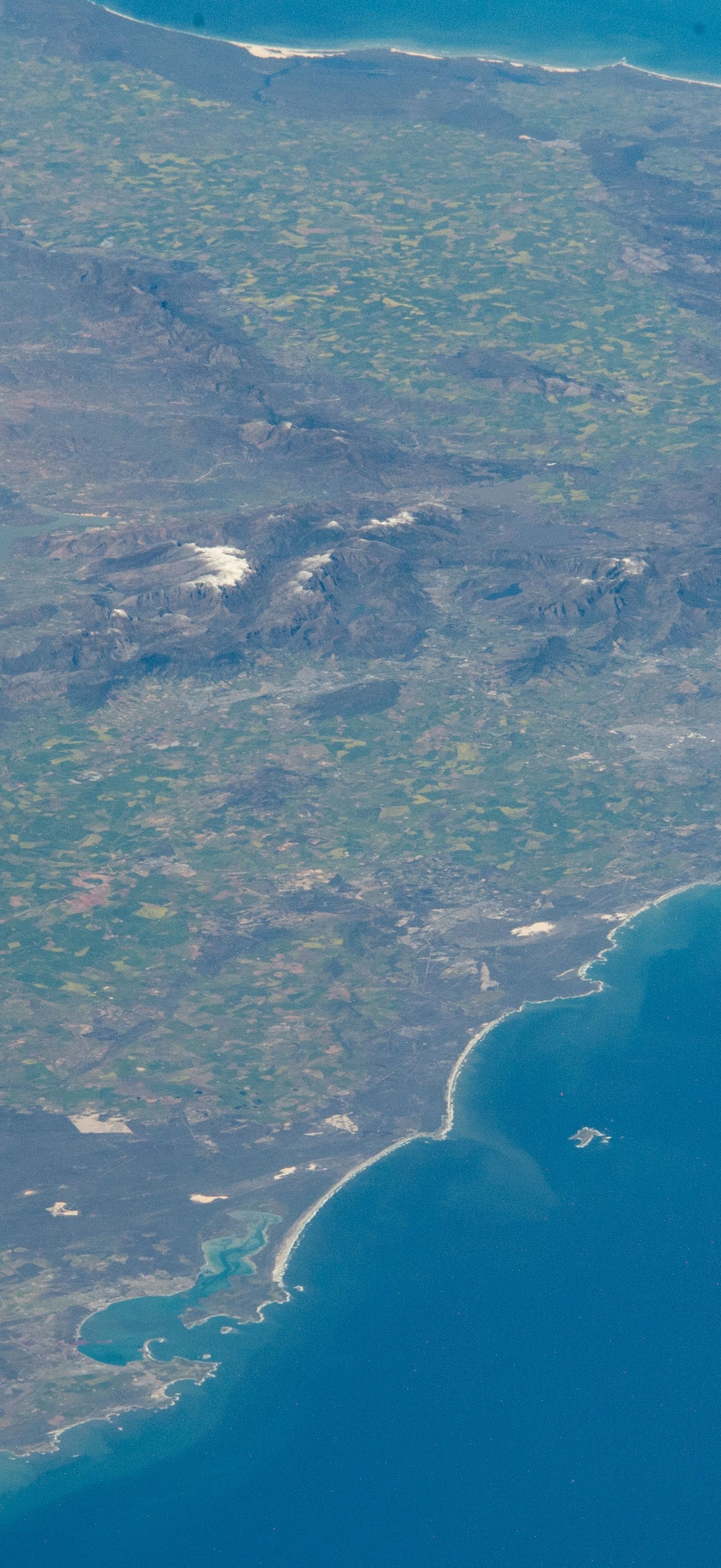 The coastal region of South Africa