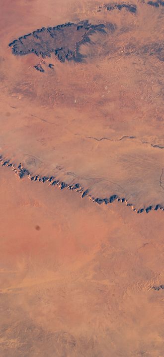 A portion of the Libyan Desert in Sudan