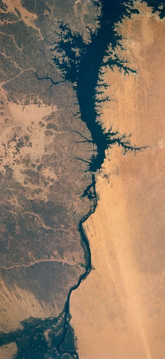 Nile River, Lake Nasser, Aswan Dam, Egypt
