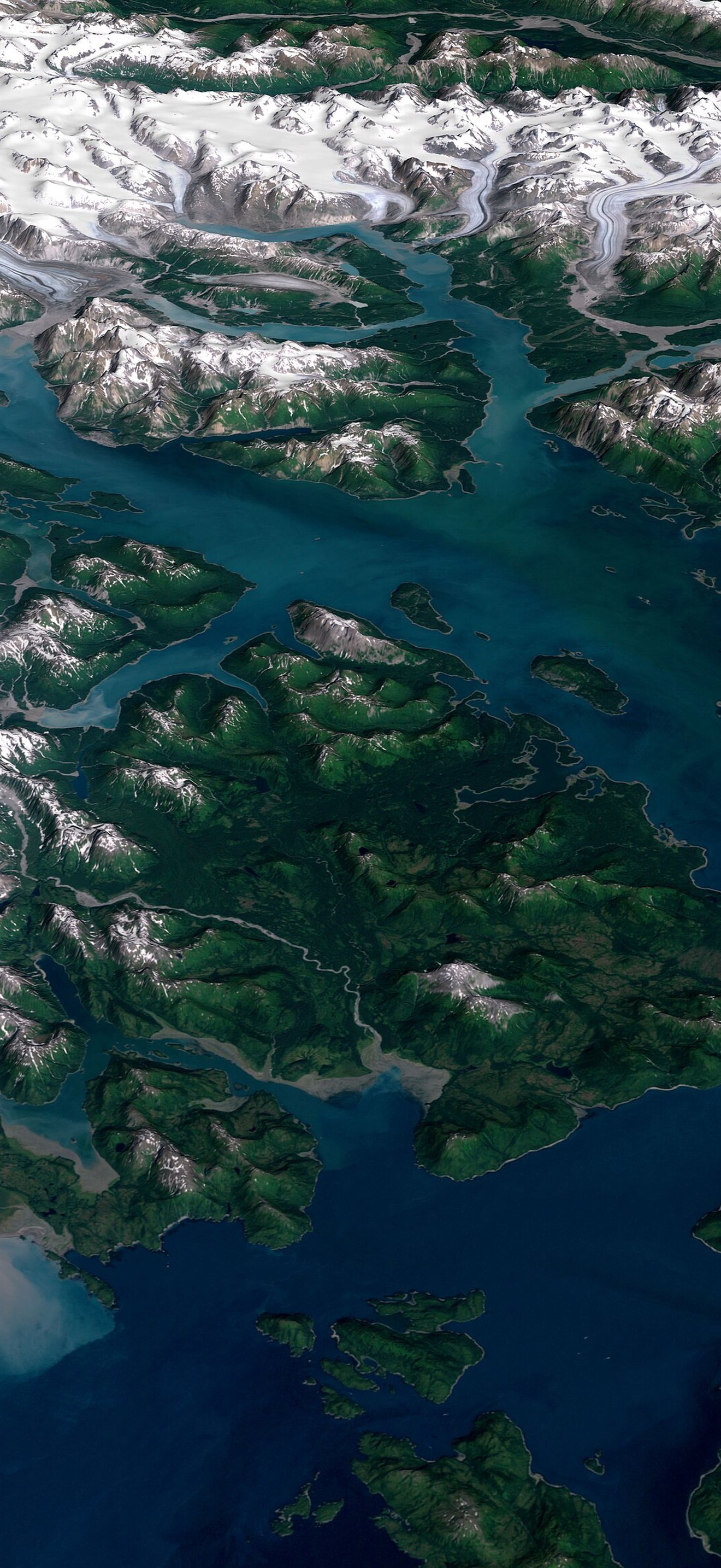 Landsat GlacierBay 01aug99