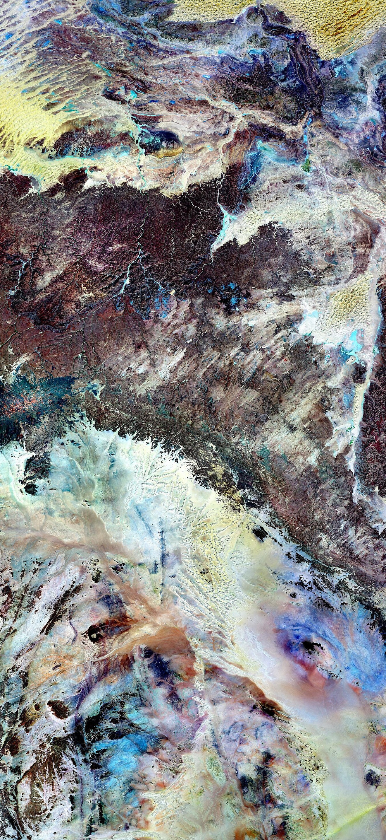 Tassili n’Ajjer National Park NASA Landsat 7 (2000)
