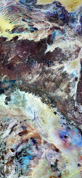 Tassili n’Ajjer National Park NASA Landsat 7 (2000)
