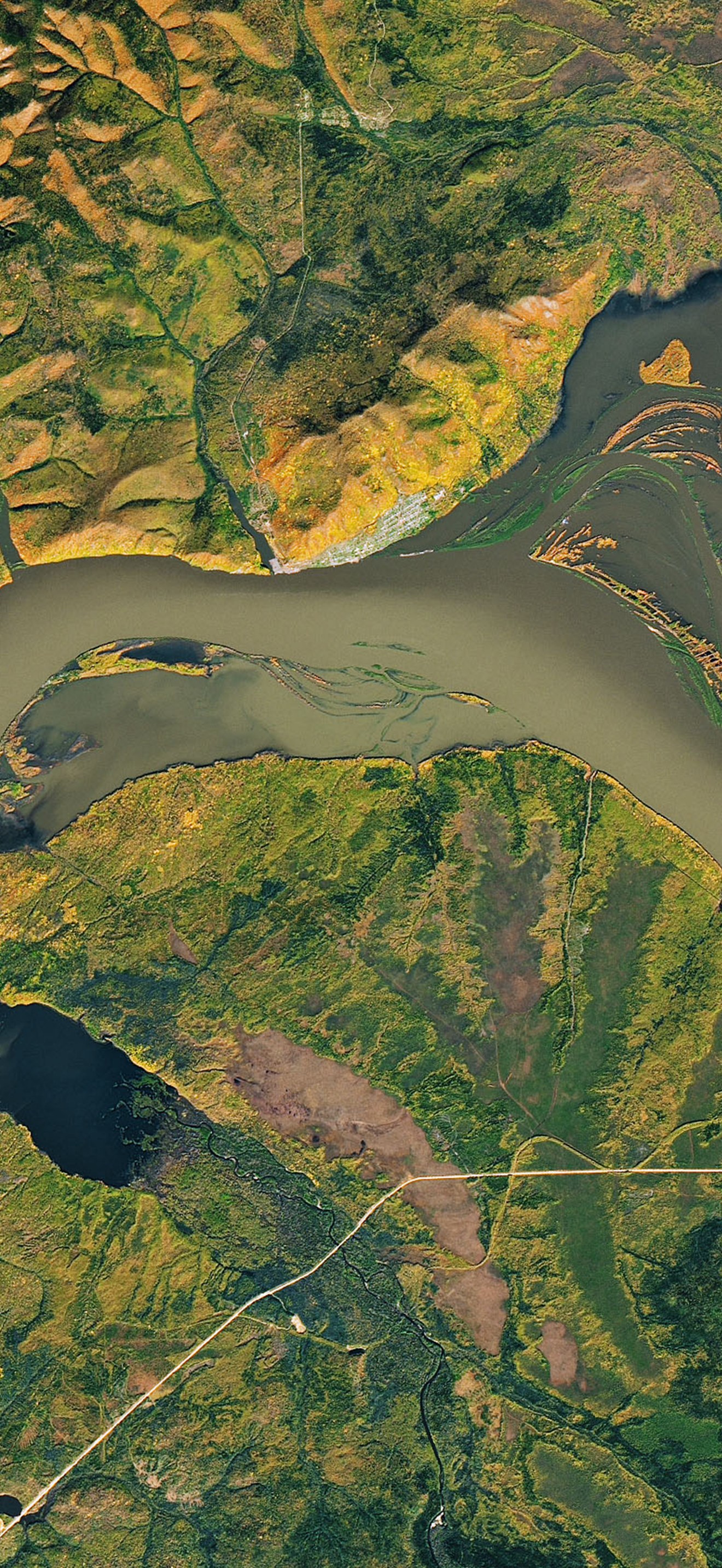 AmurRiver-Russia (Landsat 8, )
