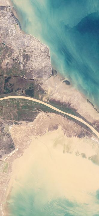 Yellow River Delta 1995-09-18