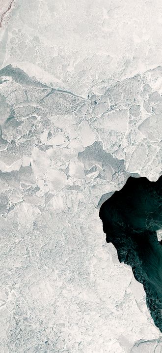 Grounded in the Caspian Sea