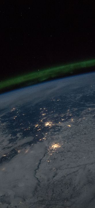 Aurora over Earth
