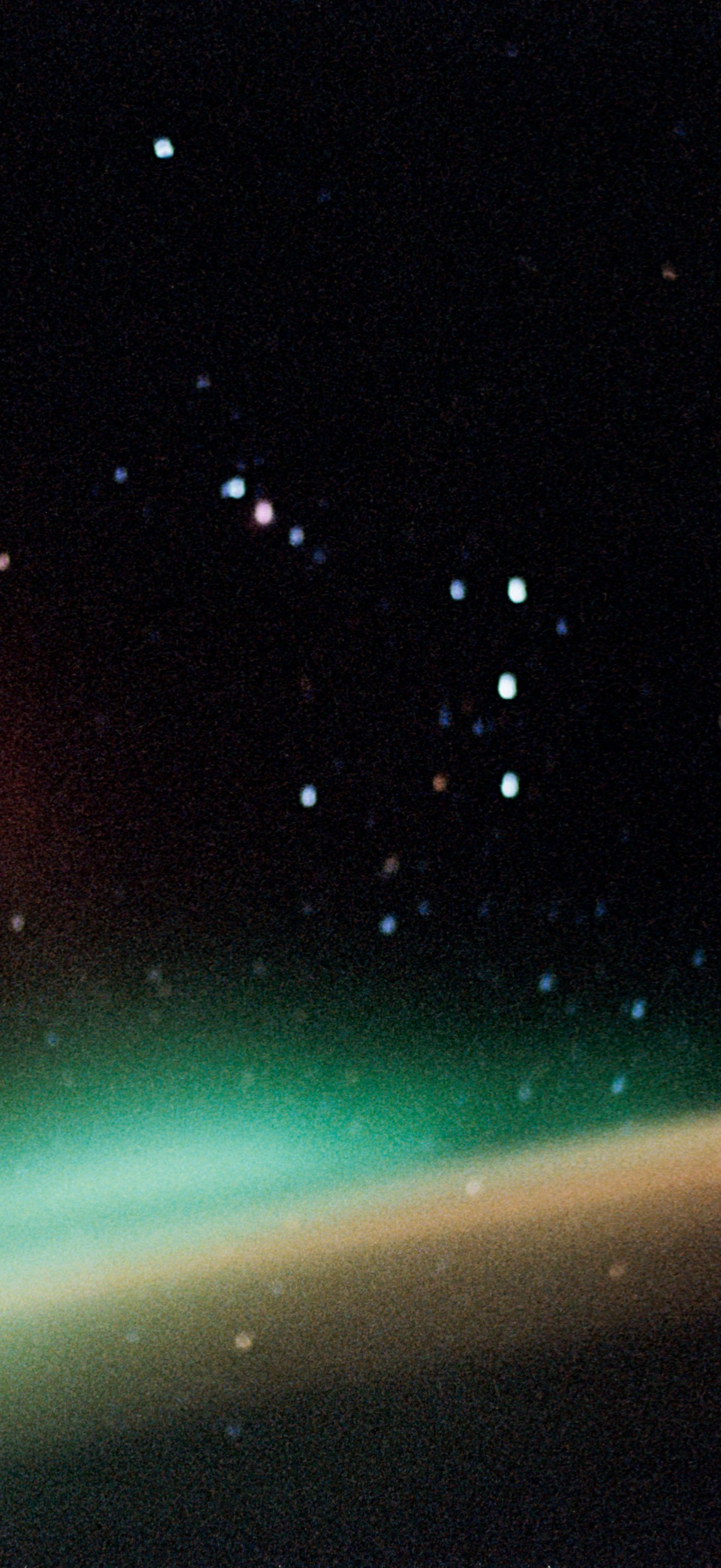 Aurora over Earth limb