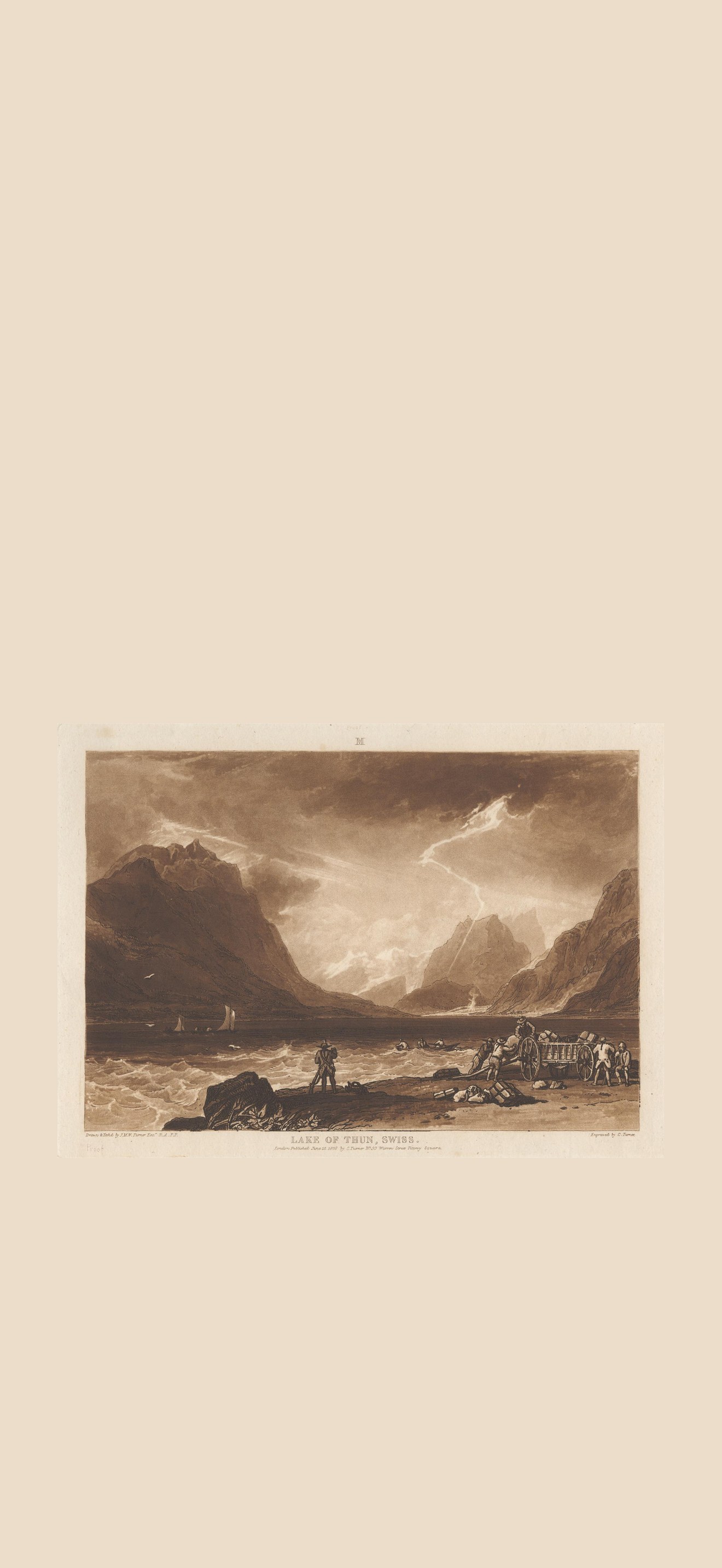J M W Turner - Lake of Thun, Switzerland - B1977.14.8117 - Yale Center for British Art