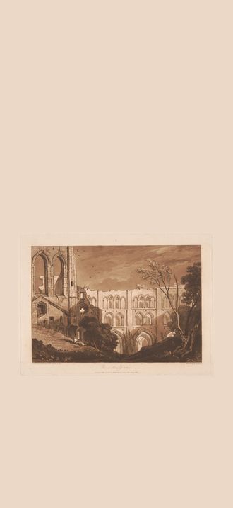 J M W Turner - Rivaux Abbey, Yorkshire - B1977.14.8165 - Yale Center for British Art