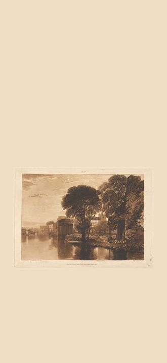 J M W Turner - The Alcove, Isleworth - B1977.14.8181 - Yale Center for British Art