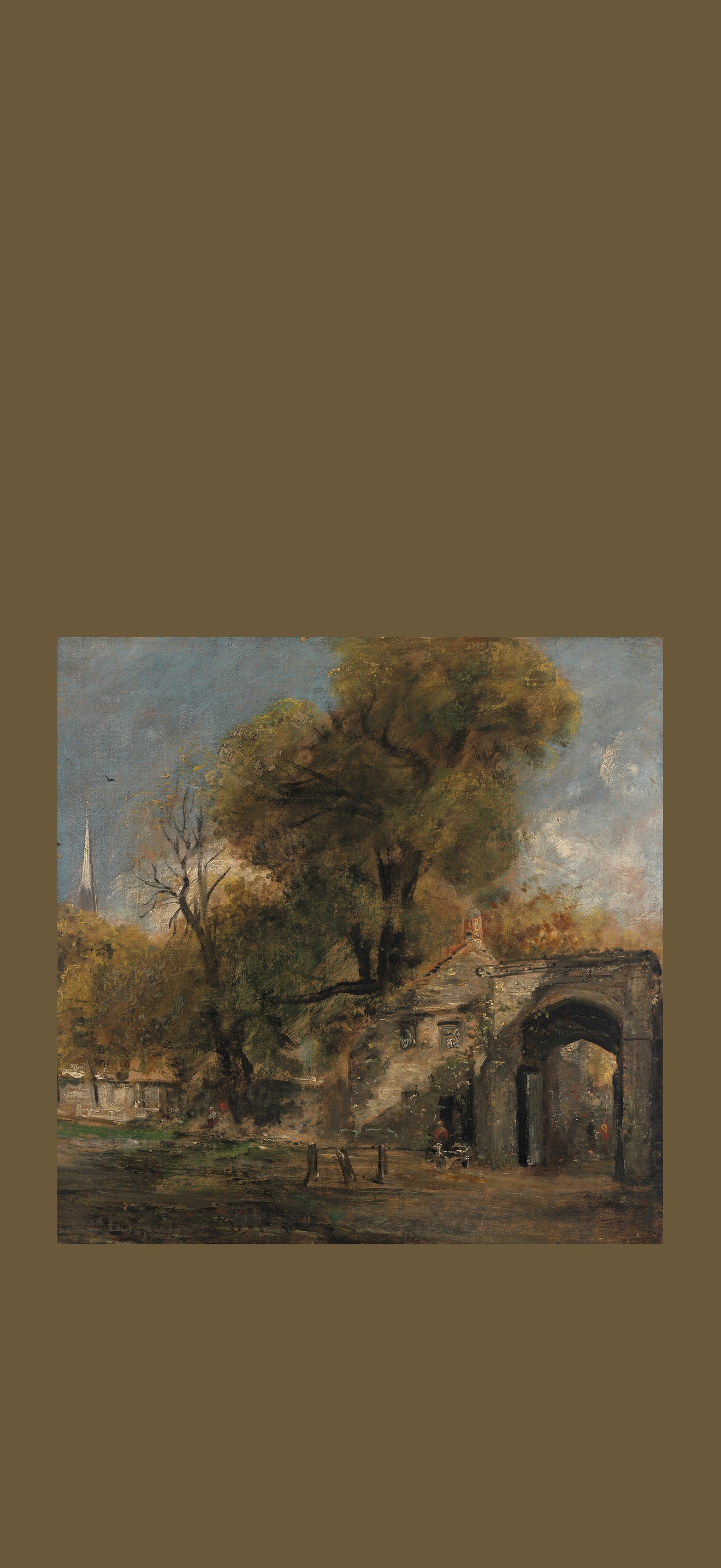 John Constable - Harnham Gate, Salisbury - Google Art Project
