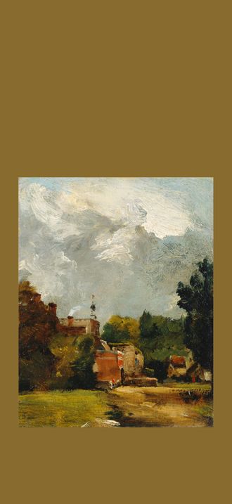 John Constable - East Bergholt Church - Google Art Project