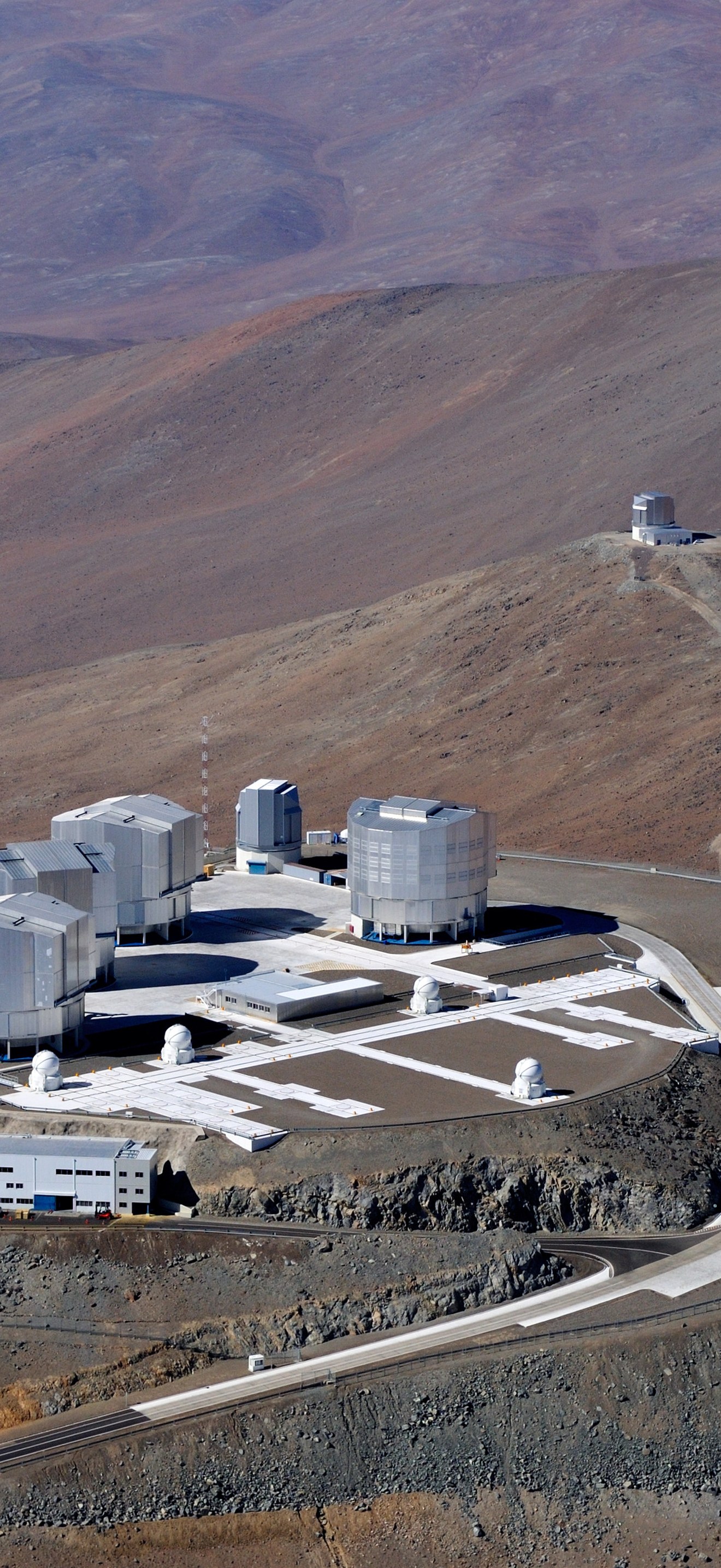Bird’s eye view of the Very Large Telescope*