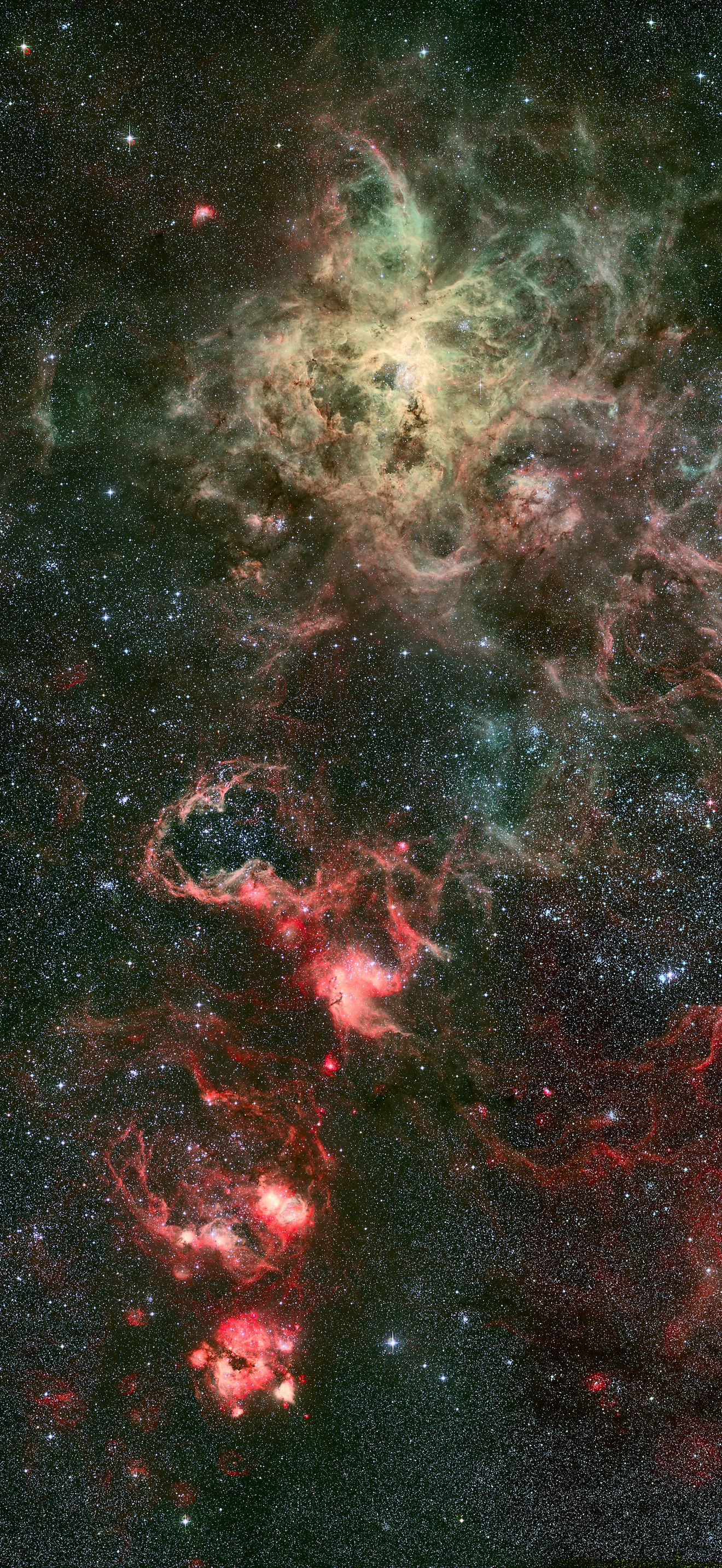 Portrait of a dramatic stellar crib*