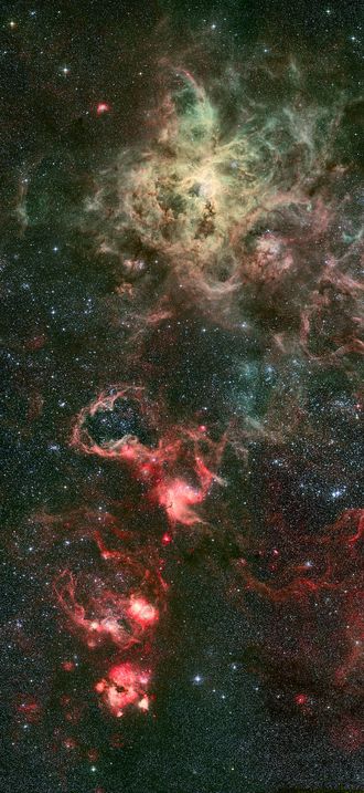 Portrait of a dramatic stellar crib*