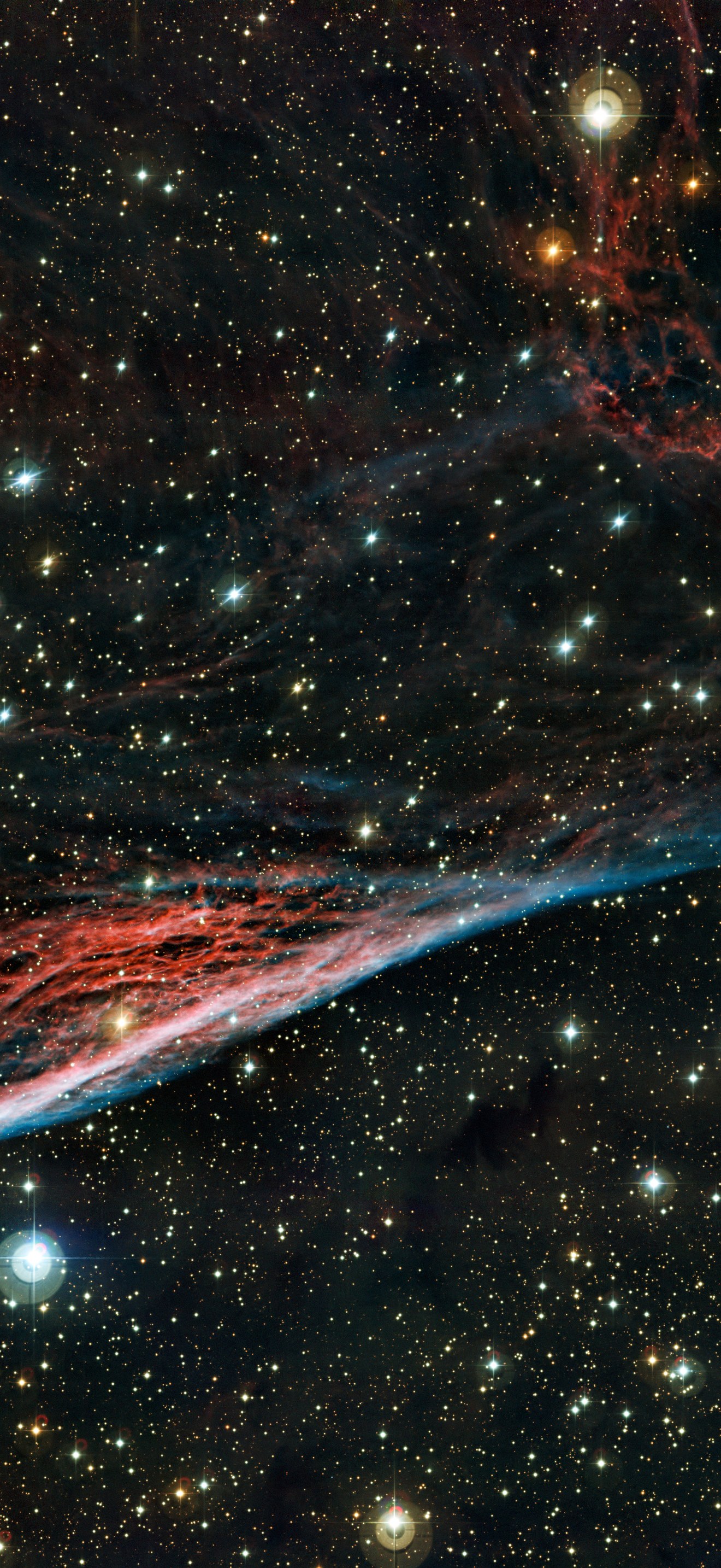 The Pencil Nebula, a strangely shaped leftover from a vast explosion