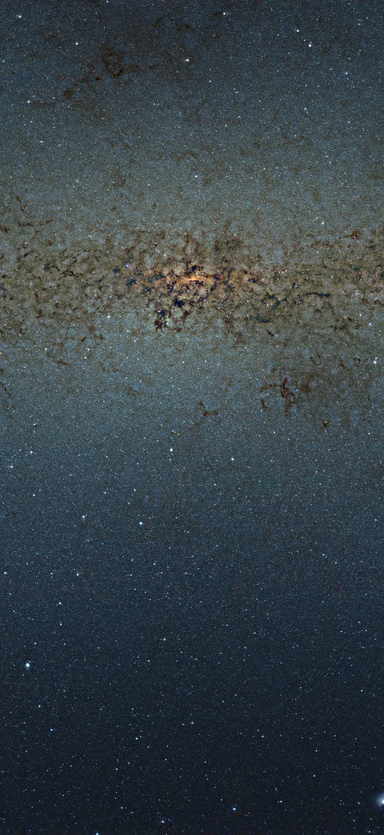 VISTA gigapixel mosaic of the central parts of the Milky Way