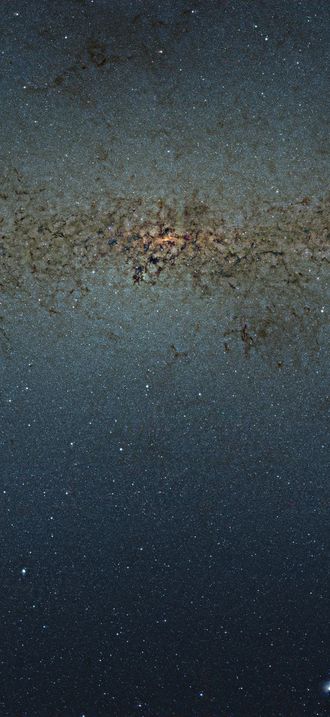 VISTA gigapixel mosaic of the central parts of the Milky Way