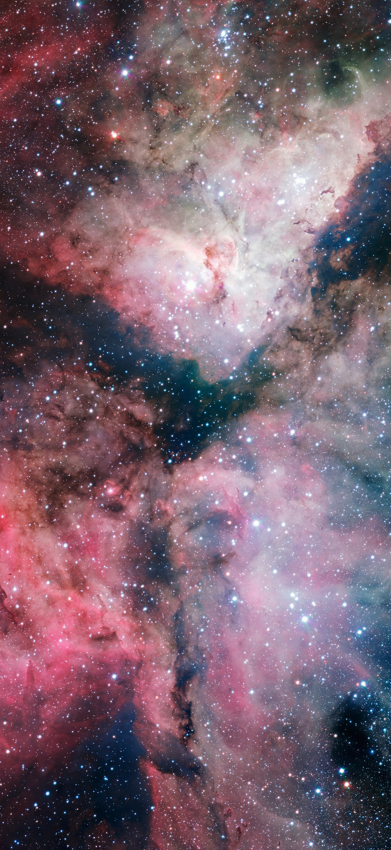 The Carina Nebula imaged by the VLT Survey Telescope