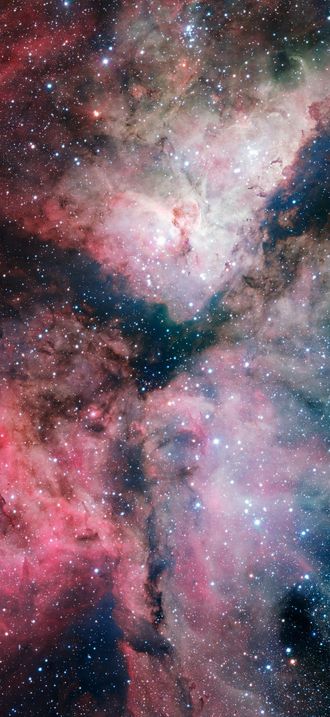 The Carina Nebula imaged by the VLT Survey Telescope