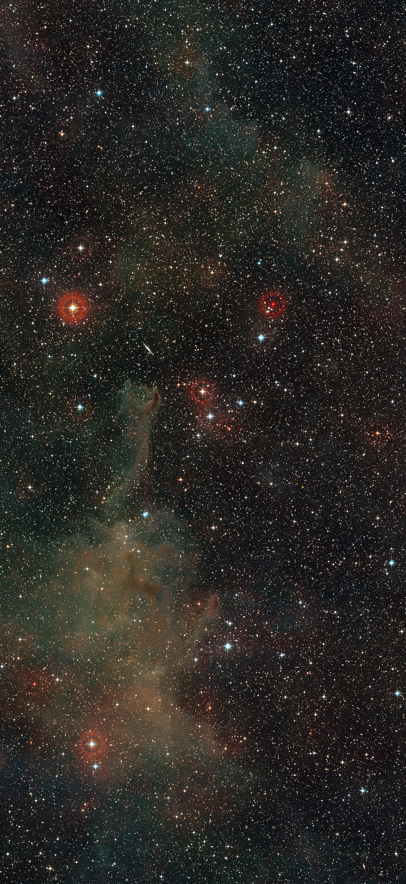 VLT image of the cometary globule CG4