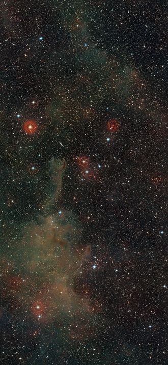 VLT image of the cometary globule CG4