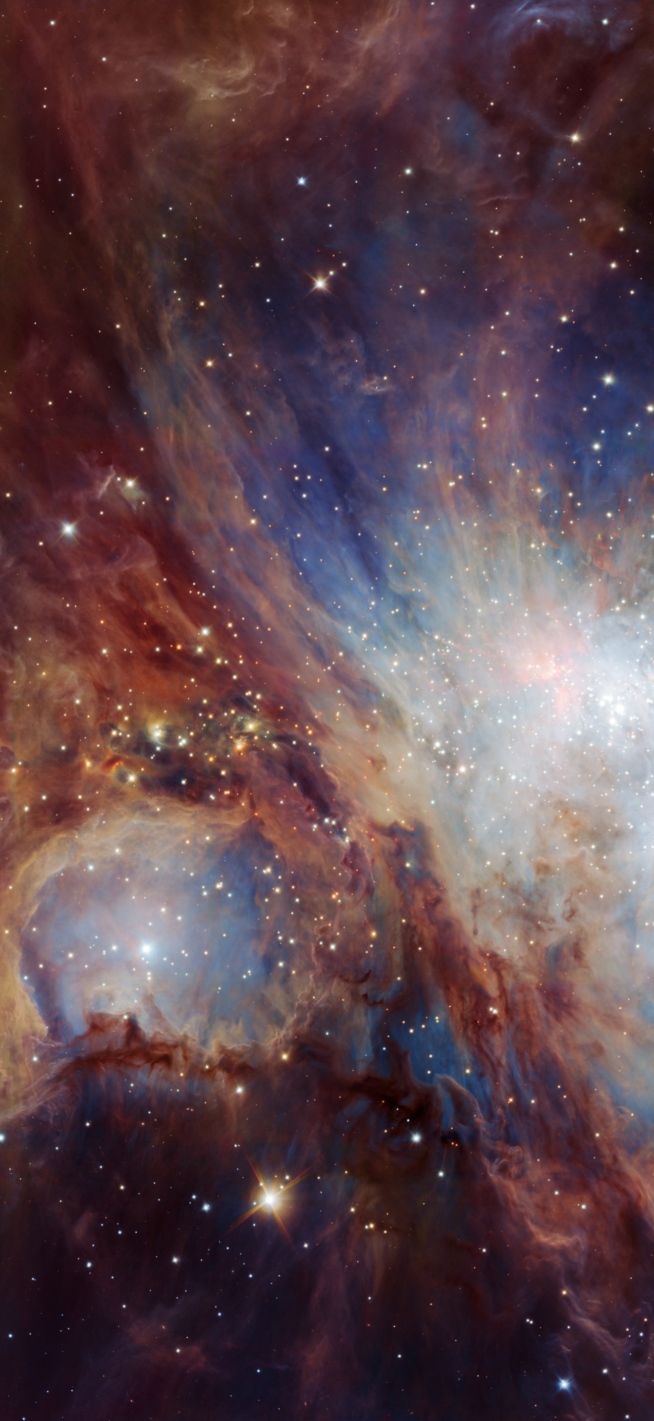 A deep infrared view of the Orion Nebula from HAWK-I