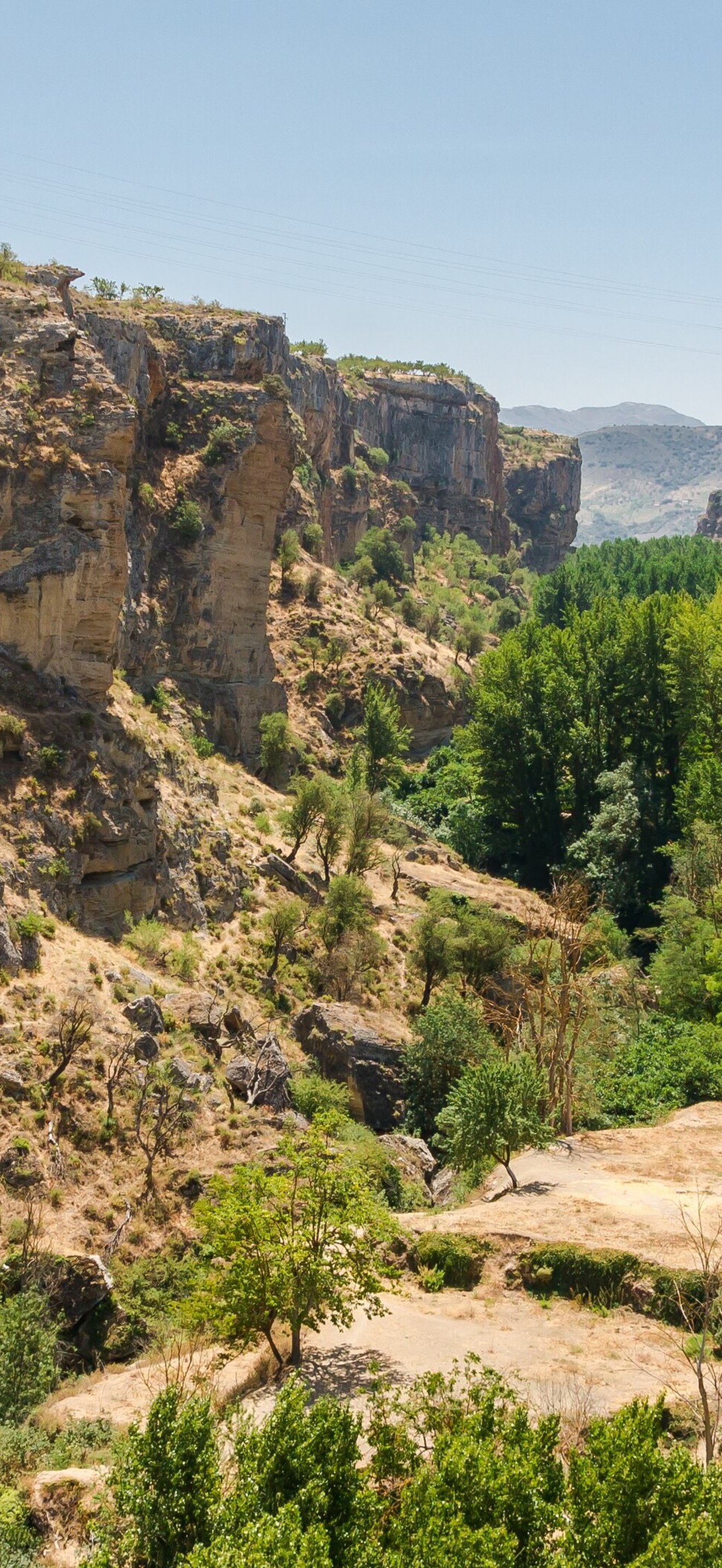 Rio Alhama canyon, Alhama de Granada, Andalusia, Spain