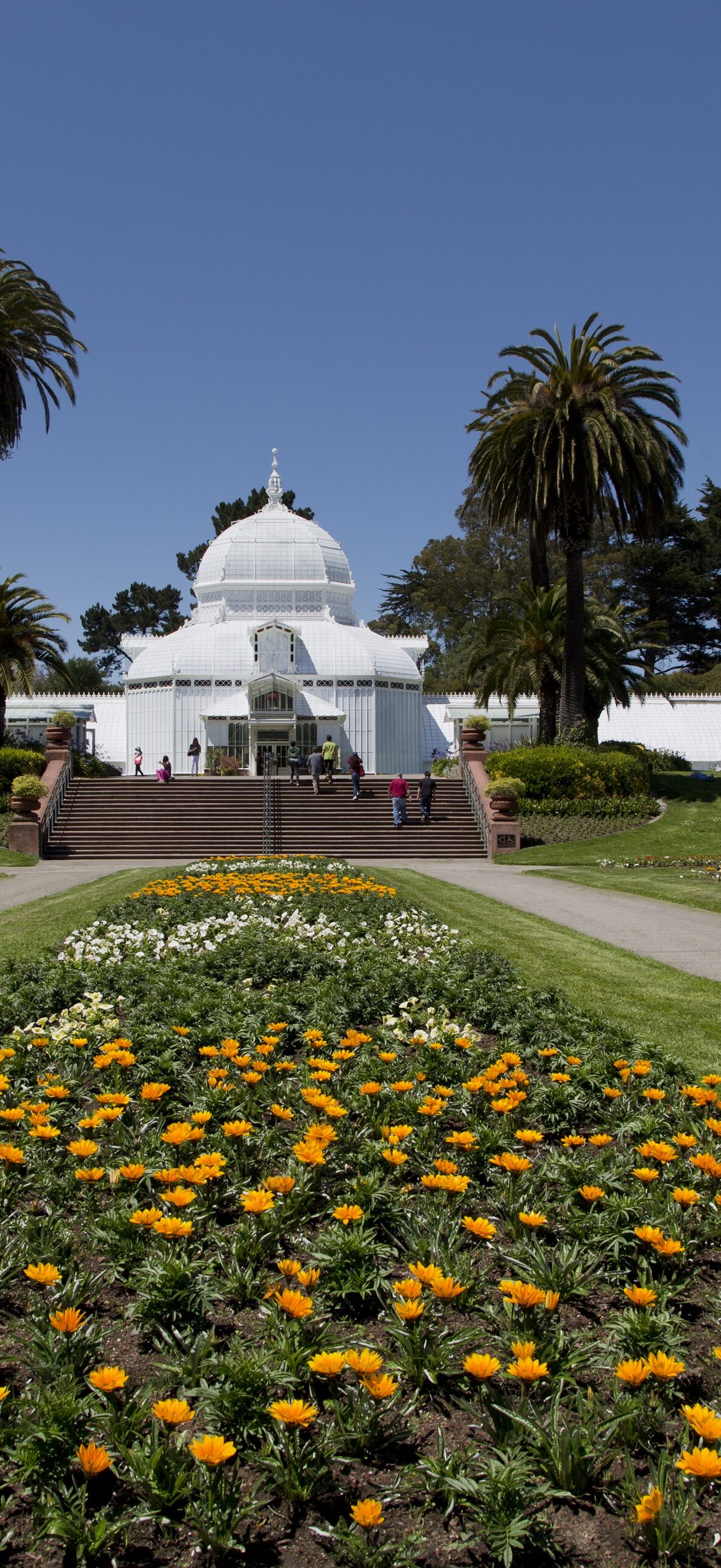The Conservatory of Flowers in Golden Gate Park, San Francisco, California