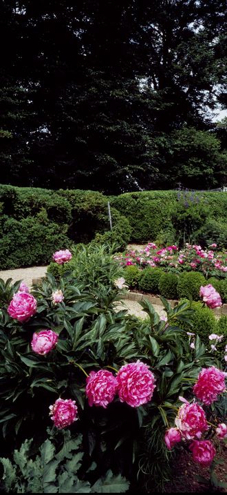 Garden at Mount Vernon, George Washington's Virginia estate