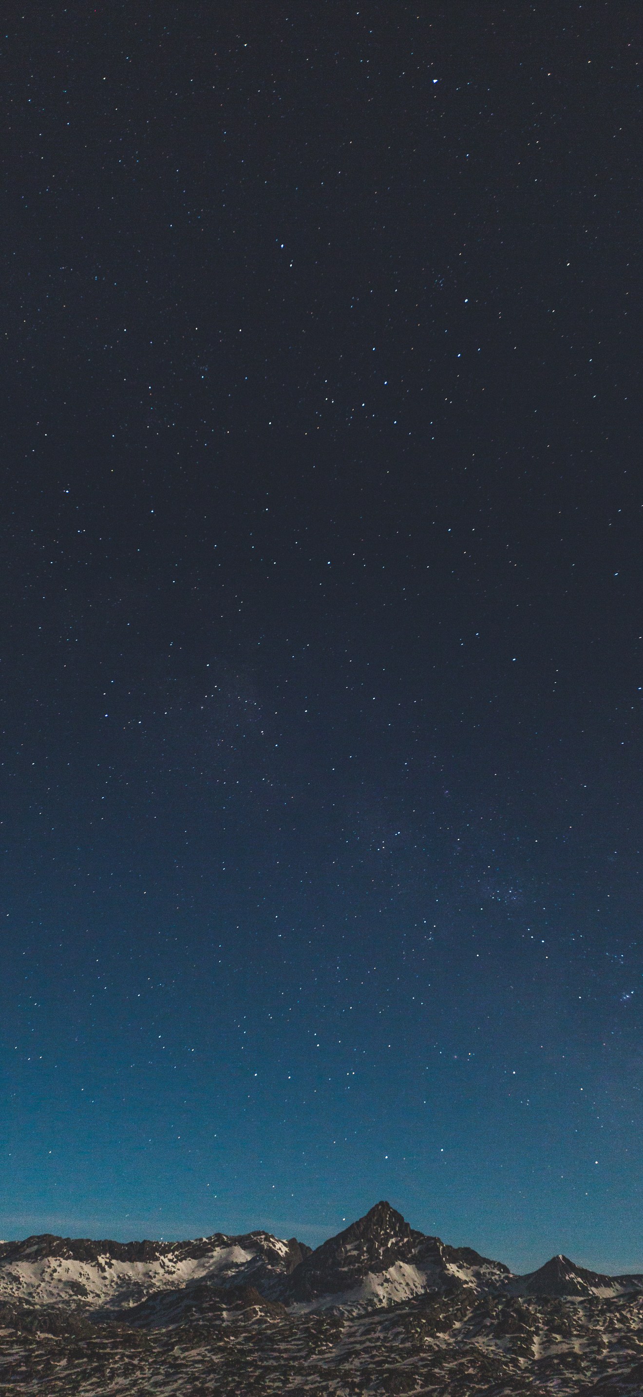 Starlit sky over Steinernes Meer