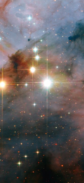 Mammoth stars seen by Hubble