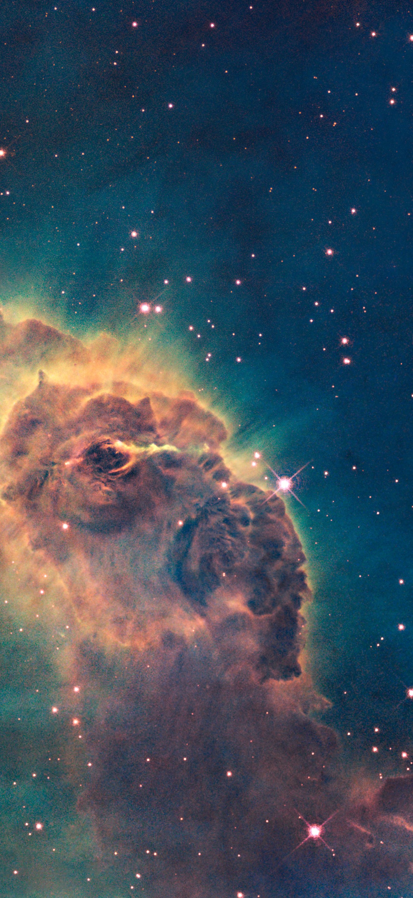 WFC3 visible image of the Carina Nebula