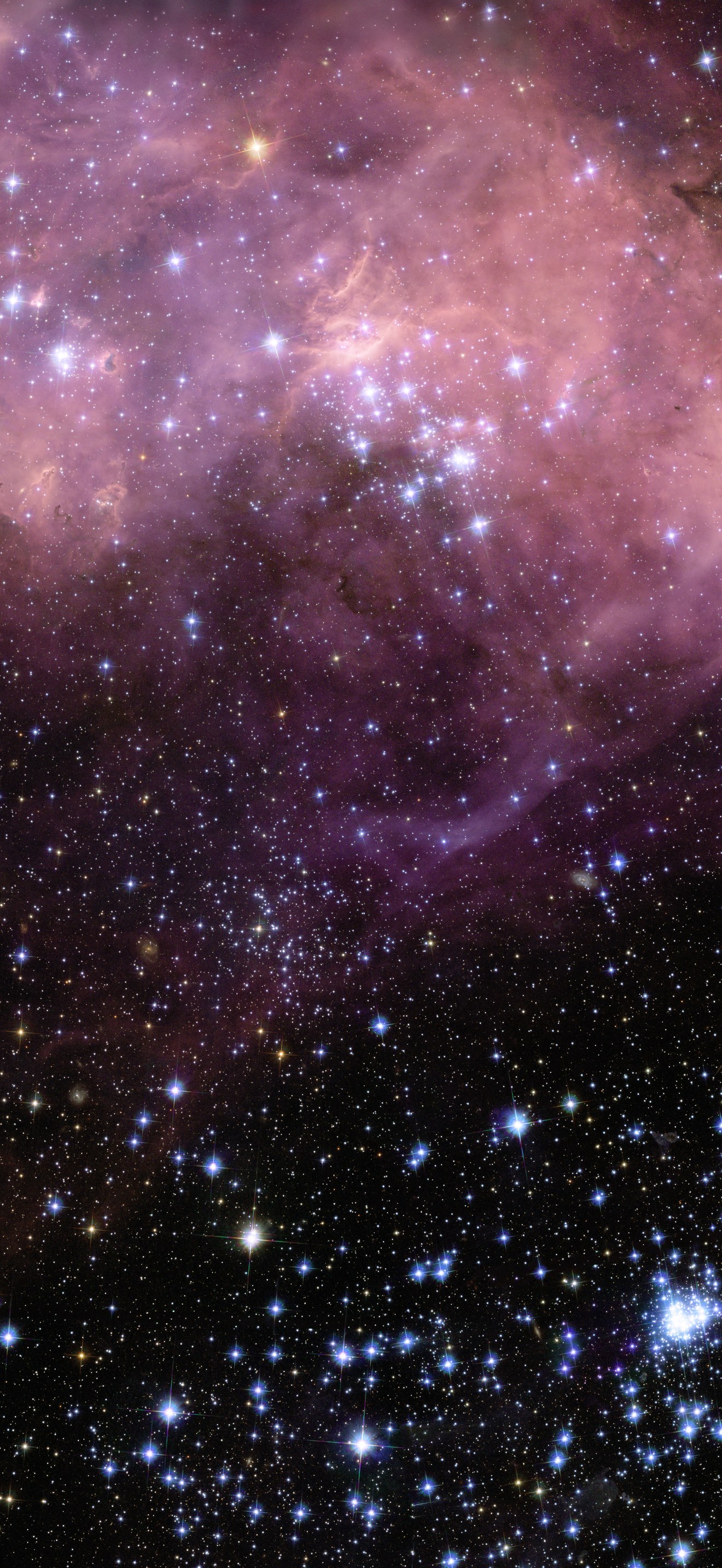 Hubble view of the huge star formation region N11 in the Large Magellanic Cloud
