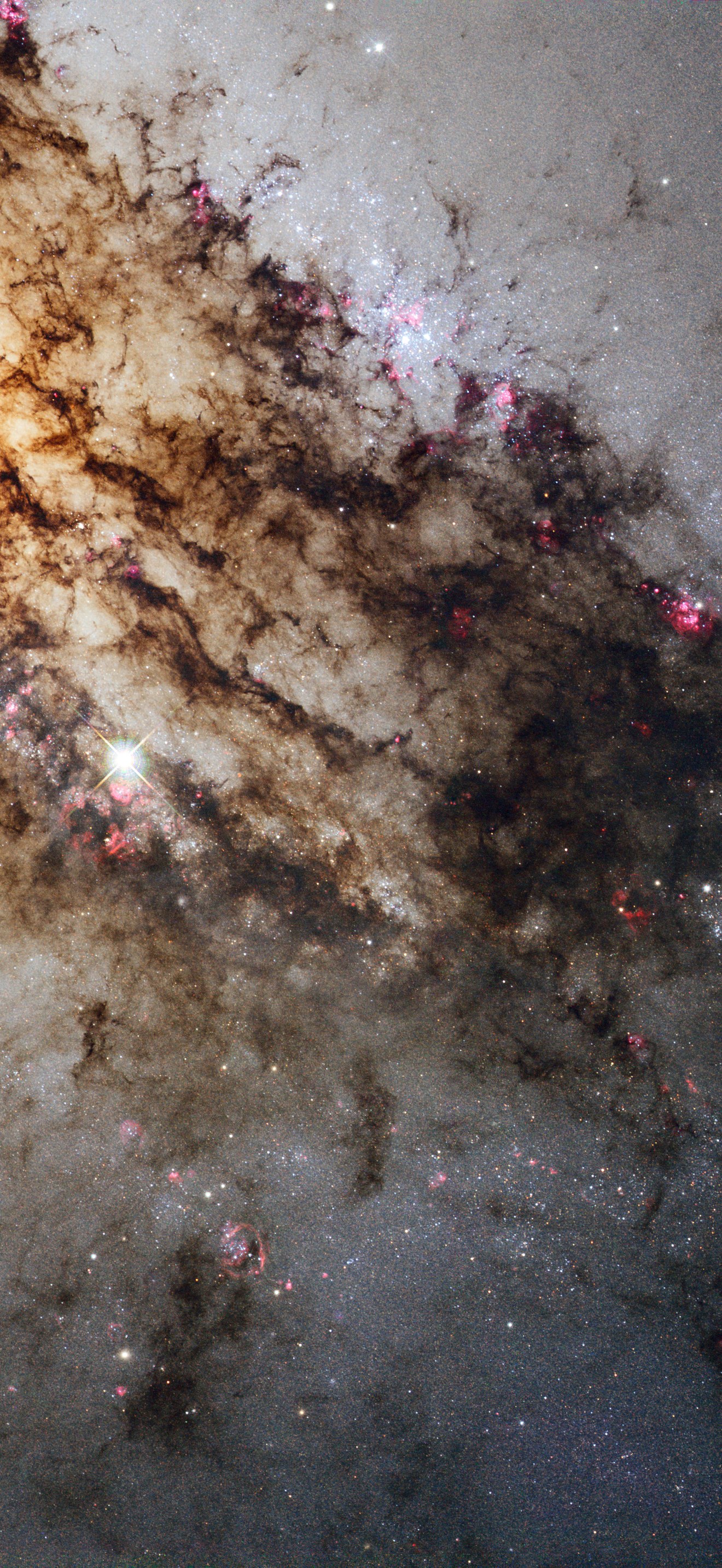 Spectacular Hubble view of Centaurus A